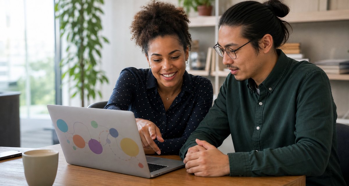 New members joining a well-organized online community