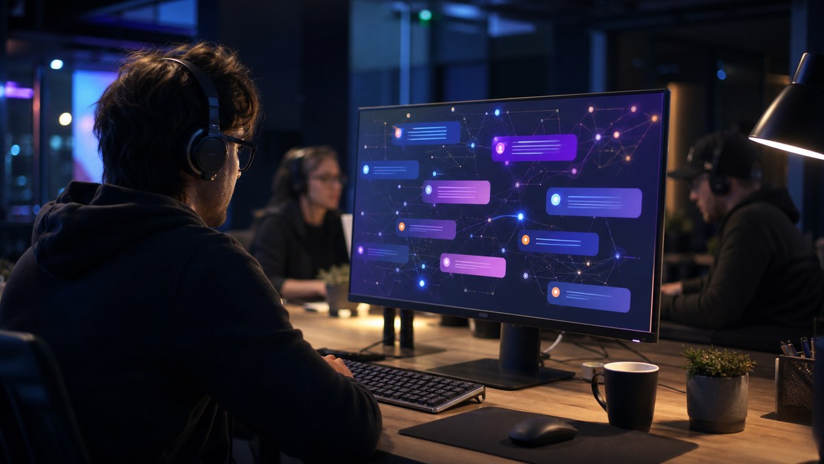 Discord AI chat assistant responding in a community